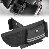 KEMIMOTO Organizer for Tour Pack Storage bag with Mesh Pocket and Dividers | Compatible with Touring CVO Road Glide Ultra Limited Tri Glide 2014-2025