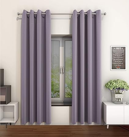 Vantextile Thermal Insulated Eyelet Curtains Living Room Bedroom