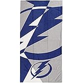 Northwest Tampa Bay Lightning 30 x 60 inch Beach Towel, Puzzle Design