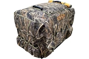 MUD RIVER Mudriver Ducks Unlimited Insulated Kennel Cover, Habitat, Large