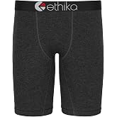 Ethika Boys Staple, 92% Cotton, Original Staple Fit - Dark | 92% Cotton boys staple with Original Staple Fit, No Pull-Down Fit, and 4-Way Stretch