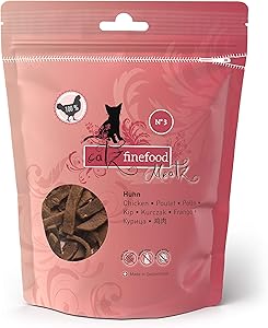 Snack Per Gatti Catz Finefood Meatz - Strisce Di Carne Croccanti 100% Naturali, Senza Cereali - Foto 4