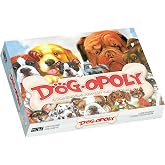 Late for the Sky Dog-Opoly Board Game - Family Fun for Dog Lovers | Classic Strategy Game with Fun Breed Facts for 2-6 Players, Ages 8+, Includes Quick 1-Hour Version and Party Gift Components
