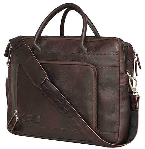 Genuine leather laptop bags online Clearance