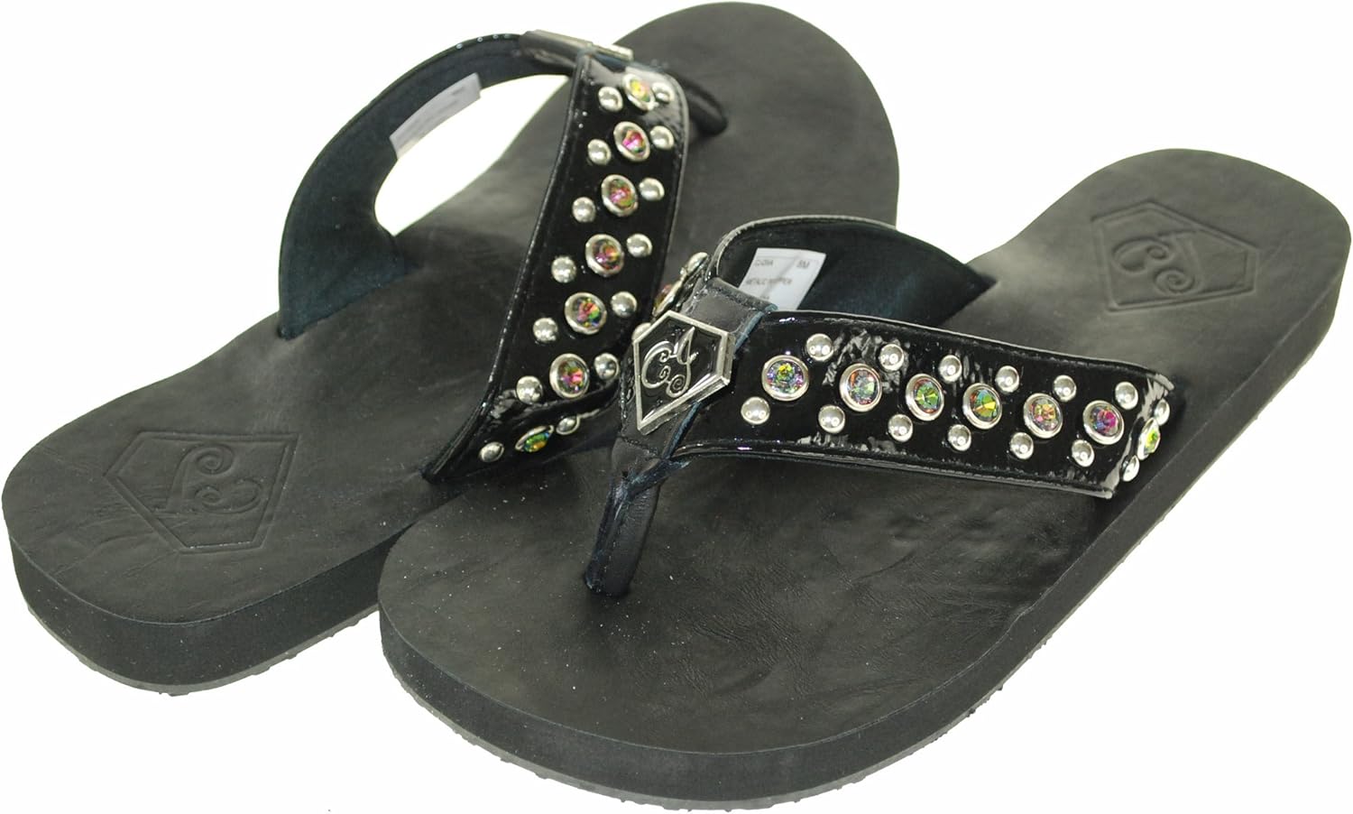 cowgirl jewels flip flops