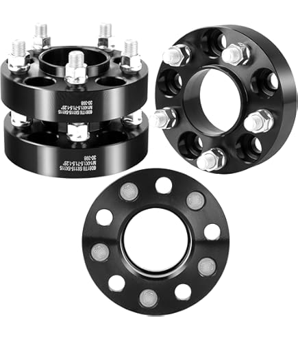 Aazon.co: Wheel Accessories Parts 2 Pcs Hub Centric Wheel Spacers 5 - View #9