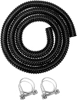 Cost Wise 40mm Flexible Corrugated Pond Pipe 2m with 2 Clips view 1