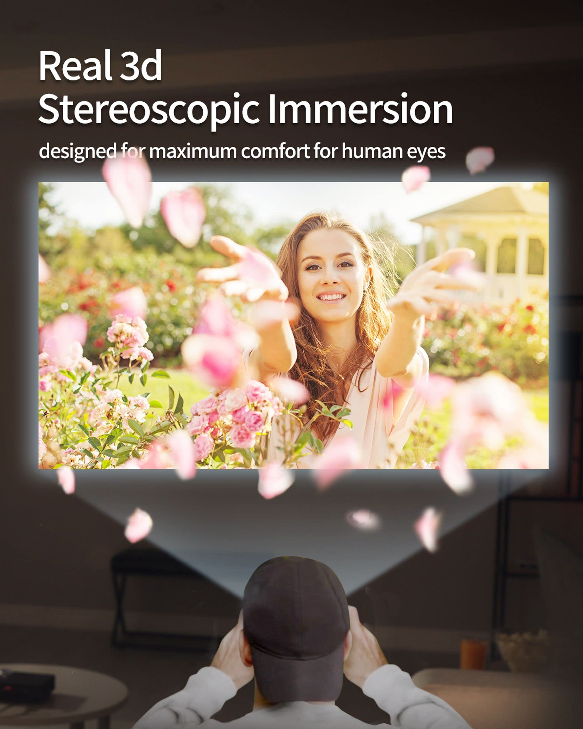 KanDao 3D Kamera, 3D Foto&Video Sofortbildkamera, Stereoskopische Kamera, 2.54" Touchscreen, Verwacklungsschutz Bildstabilisierung, QooCam EGO, Schwarz. 4