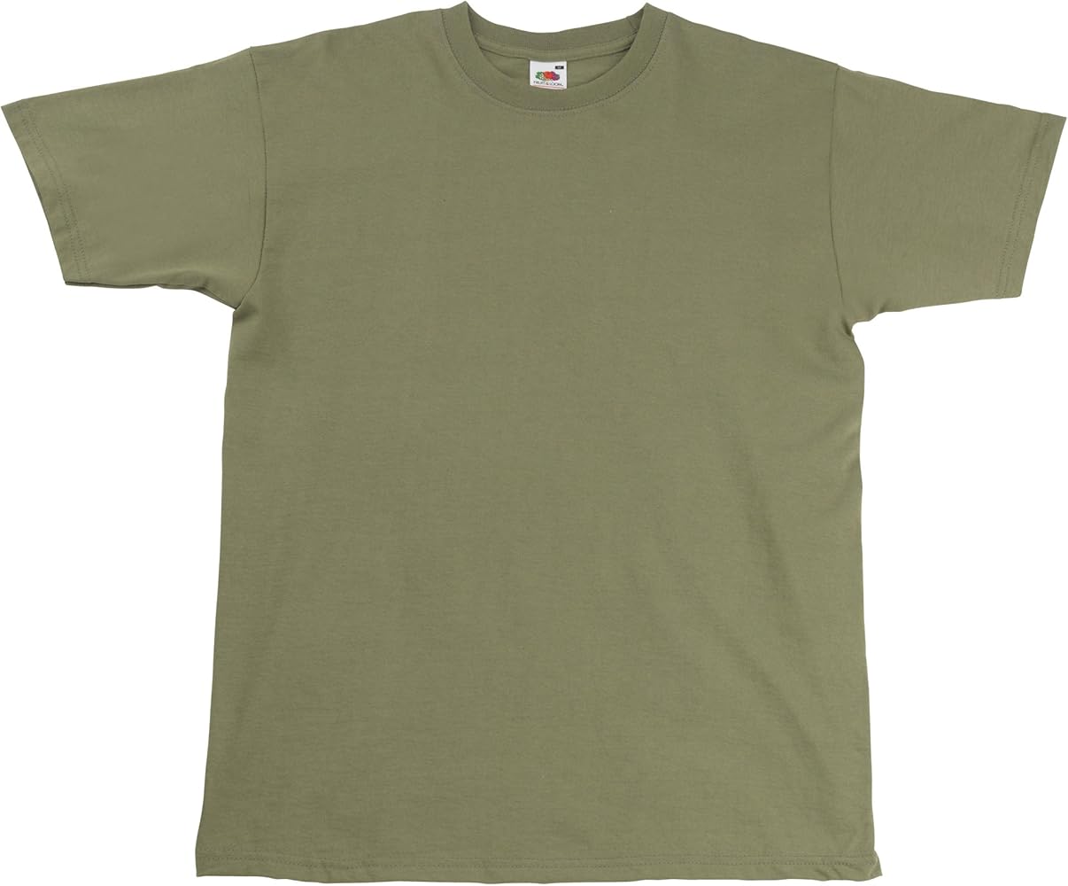 FRUIT OF THE LOOM Hortleeved camiseta para Hombres S Blanco: Amazon.es: Ropa y accesorios