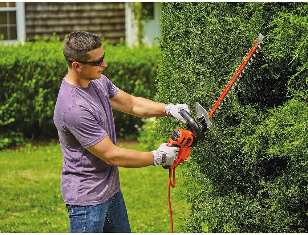 black and decker 22 inch electric hedge trimmer
