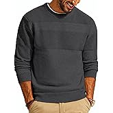 PJ PAUL JONES Mens Sweater Casual Crew Neck Pullover Textured Knit Sweaters