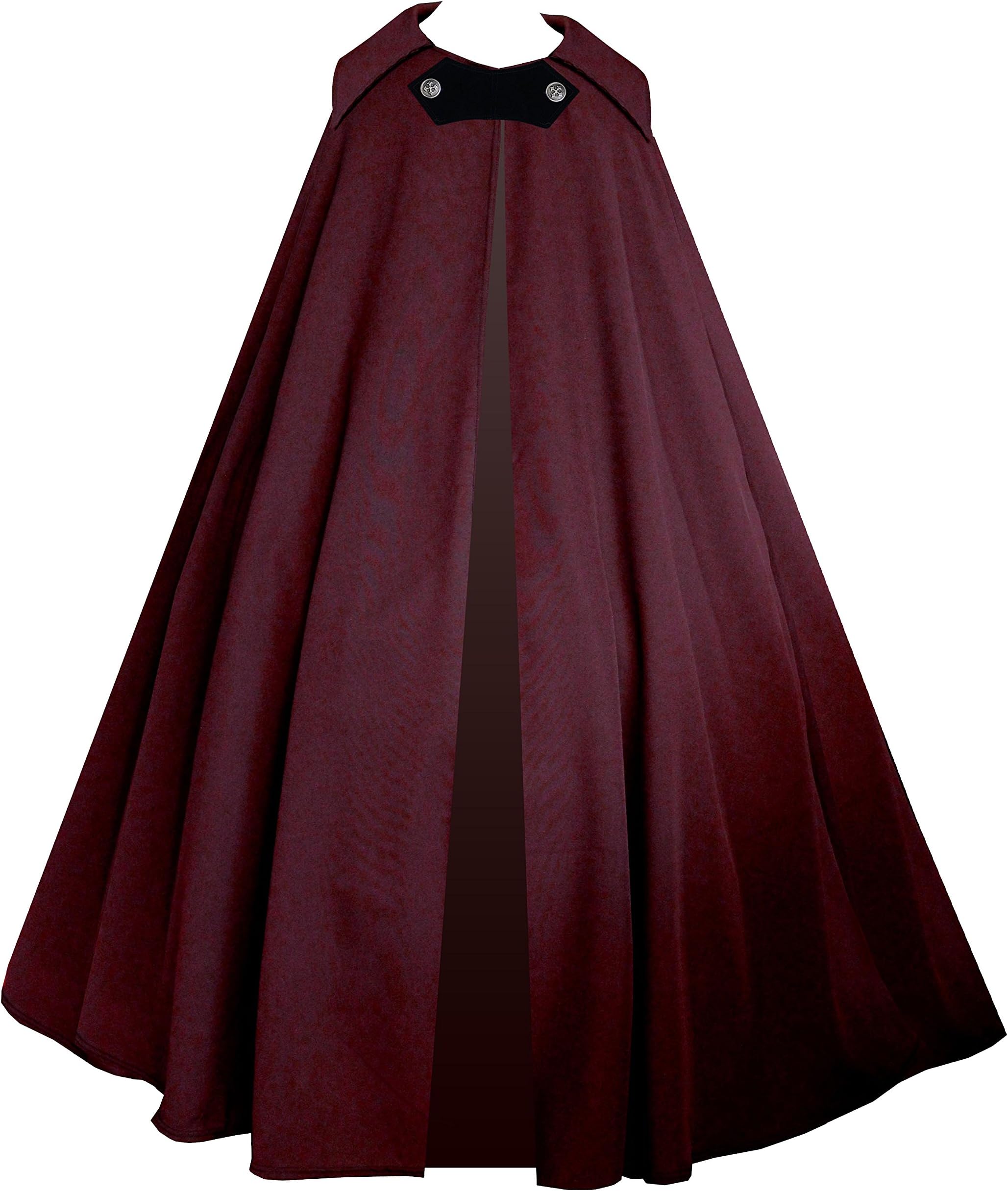 Cykxtees Victorian Vagabond Steampunk Gothic Historical Renaissance Cape Cloak