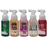 Bath and Body Works Holiday Traditions Gentle Foaming Hand Soap (Set of 5)