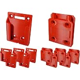 For Bauer 20V Cordless - Tool &amp; Battery Mounts Hangers Holders Brackets - 12 Pack - 6 Tool + 6 Battery Mounts