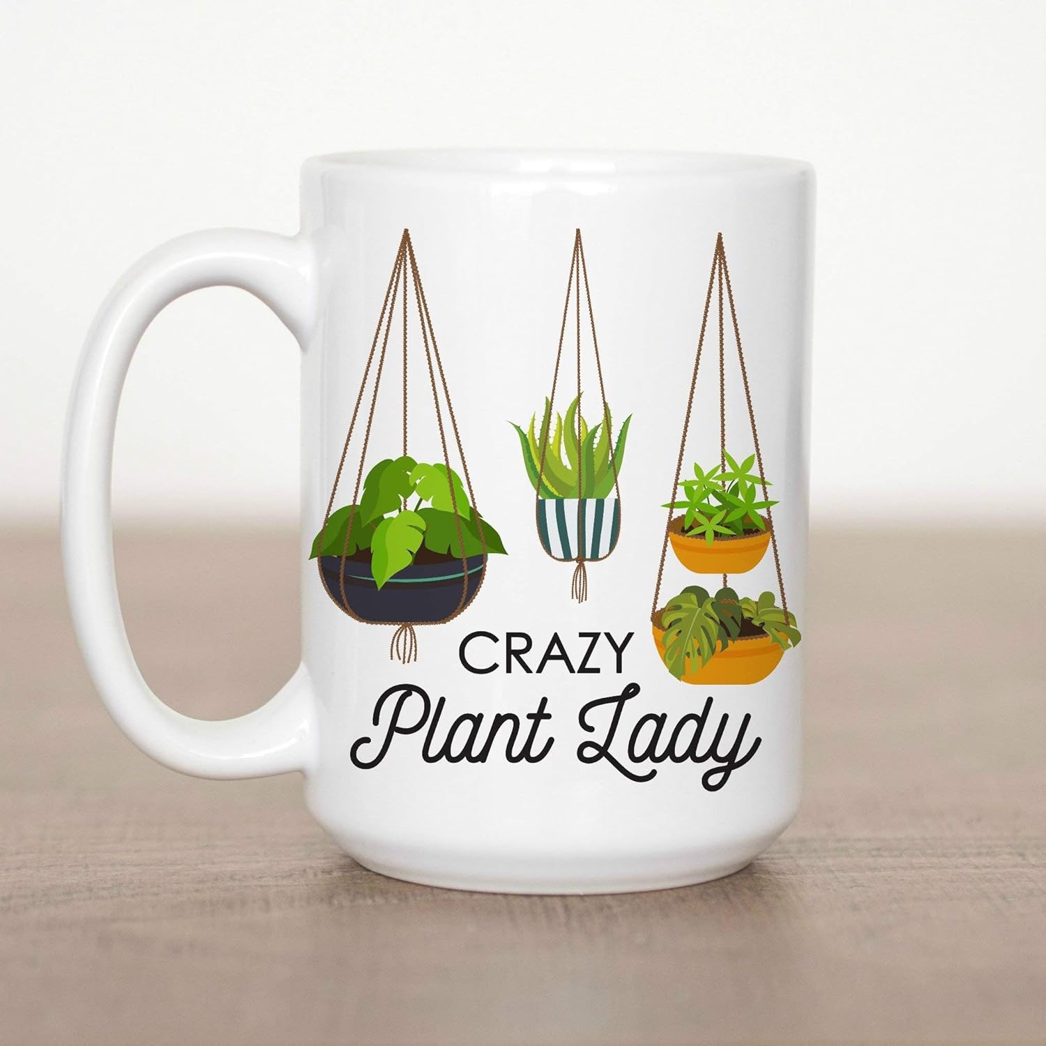 crazy christmas lady mug