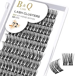 B&Qaugen Lash Clusters B48 D Curl 8-16MIxDIY Lash