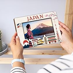 Ogleqoo Japan Travel Picture Frame, 5 x 8 Japan
