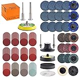 Tshya 270Pack 2inch Sanding Discs Pad Variety Kit