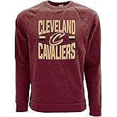 Blue 84 NBA unisex-adult Nba Officially Licensed Tri-blend Crewneck Sweatshirt Basketball Stars Team Color