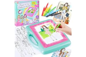 PLAY Light Up Tracing Pad for Kids, LED Tracing Pad Toys for Girls Ages 6-12, Arts & Crafts Writing Drawing Tracer Board, Bir