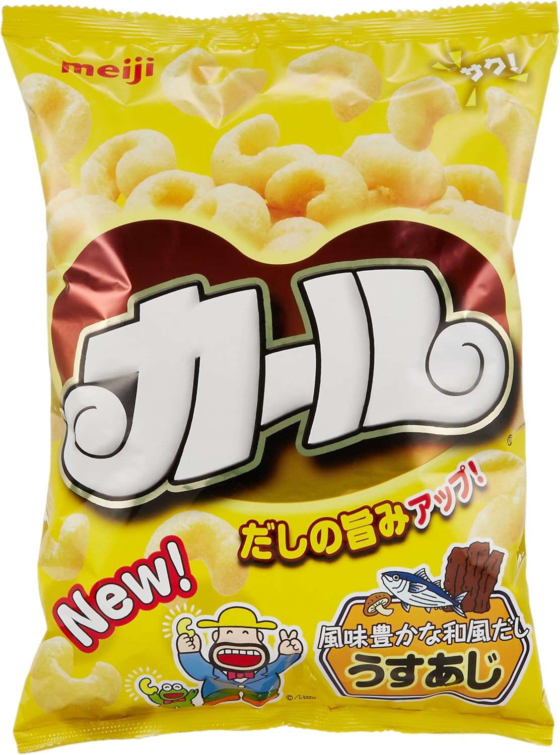 エリア限定品 明治 カールうすあじ 68g 10袋 明治 スナック菓子 通販 Amazon