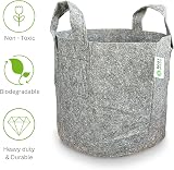 Growcery 5 Pack Fabric Plant Growing Bags 8L 12L 16L 20L Heavy Duty view 5