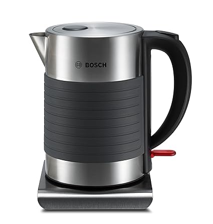 Bosch Twk7s05gb Silicone Kettle Stainless Steel Amazon Co Uk
