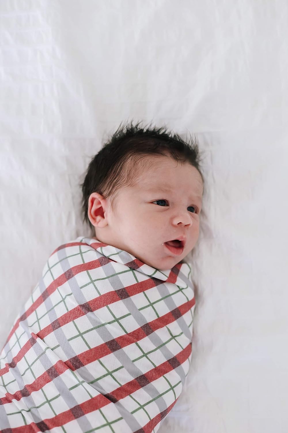 copper pearl american flag swaddle