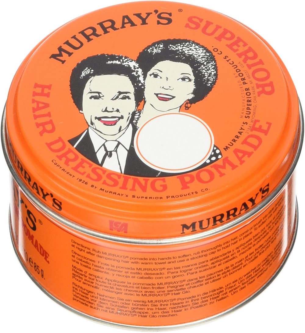 Murray's Superior Hair Dressing Pomade 85g Original Formula Styling Control