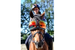 eVysor UV Protection Horse Riding Goggles by eQuick-it. Mirrored Rainbow UV Lenses