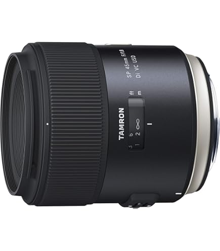 Amazon.com : Tamron F1.8 VC 45mm USD Lens for Canon - Black, F013E