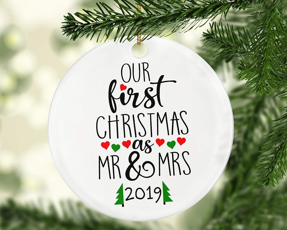 first christmas as husband and wife