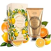 Panier des Sens Provence Hand Cream - Nourishing Shea Butter Hand Cream for Dry Cracked Hands 97% Natural Ingredients - Dermatologically Tested Hand Lotion for Woman Made in France, 2.5 fl oz