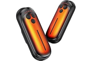 DeeKom Rechargeable Hand Warmers 2 Pack, 6000mAh Electric Hand Warmer Rechargeable, 2 in 1 Portable Hand Warmers with AI Smart Chips, Outdoor, Hunting, Camping for Family for Christmas