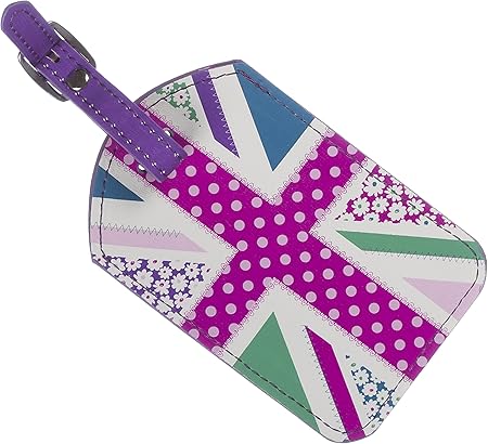 Trendz Gepackanhanger Reisetasche Anhanger Luggage Tag Im Union Jack Design Union Jack Violett Amazon De Koffer Rucksacke Taschen