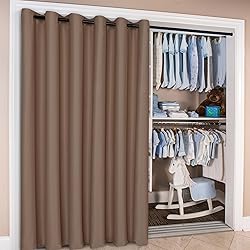 Hiasan Room Divider Blackout Curtains,Extra Wide