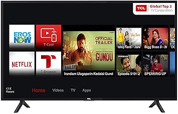 TCL 80 cm (32 Inches) HD Ready LED Smart TV 32S62S (Black)