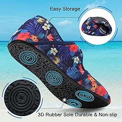 Adult Water Shoes Womens Beach Swim Shower Shoes