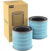 Aircillin Air Purifier AP070A & AP070B Replacement Filters, Efficiency Activated Carbon, High-efficiency HEPA Filter, 2 Pack