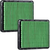 Hipa 17211-ZL8-023 Air Filter for Honda GCV160 GCV190 Engine Lawn Mower | Fits GC190 GC160 GCV190LA GCV160LA GC135 GCV160A GCV135 GCV190A Engine, Replace 17211-ZL8-003 2Pack