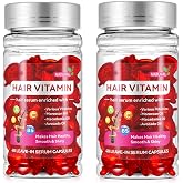 2 Boxs Hair Vitamin Serum, Hair Treatment Serum Oil Capsule for Repair Frizzy & Dry Hair.