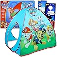 Paw Patrol Pop Up Tent for Kids - Bundle with Chase, Rubble and Skye Play Tent for Boys and Girls Plus Stickers, More | Paw Patrol Tent for Kids, Toddlers