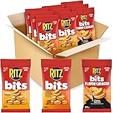 ​​RITZ Bits Flavor Charged Sandwich Crackers Variety Pack, 9 Bags​ | Snacks for Kids and Adults, Lunch Snacks