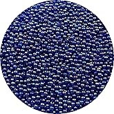 Pinhoollgo 2000pcs 4mm Acrylic Round Beads AB Colors Acrylic Beads Round Spacer Beads with Hole for DIY Bracelet Necklace Jewelry Making Supplies Handmade Craft(Royal Blue AB)