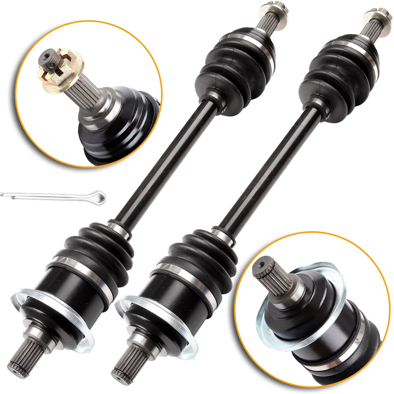 AUTOMUTO CV Axle Shaft Assembly fits for Axle Shaft Assemblies Driving Shaft CV Boot joints Rear Lef