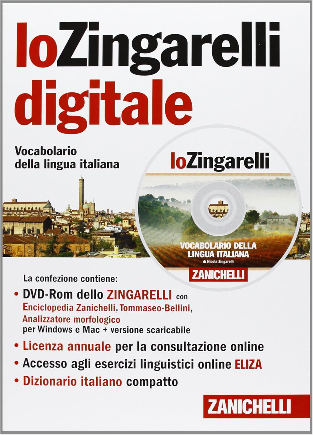 Lo Zingarelli digitale 2014. Vocabolario della lingua italiana. DVDROM