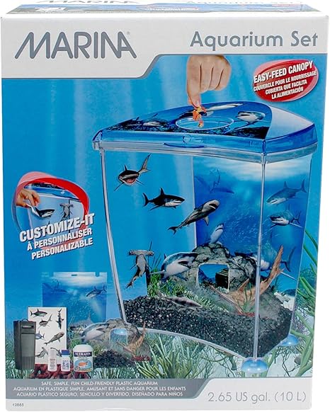 Amazon Com Marina Shark Betta Aquarium Decor Aquarium Starter