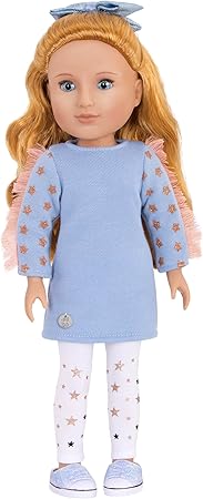 Amazon Battat グリッターガールズ ポピー 14インチ ポーズ不可能 ファッションドール 3歳以上の女の子向け おもちゃ おもちゃ