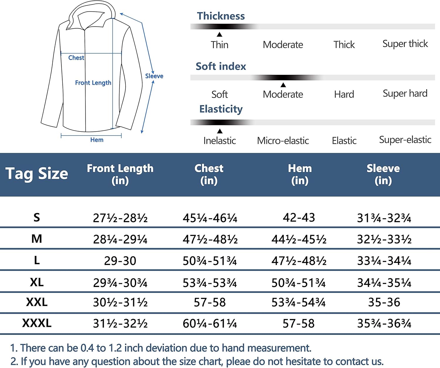 Little Donkey Andy Men’s Lightweight Breathable Windbreaker Golf Jacket with Hood UPF50+ Windproof Outdoor Running Coat: Clothing