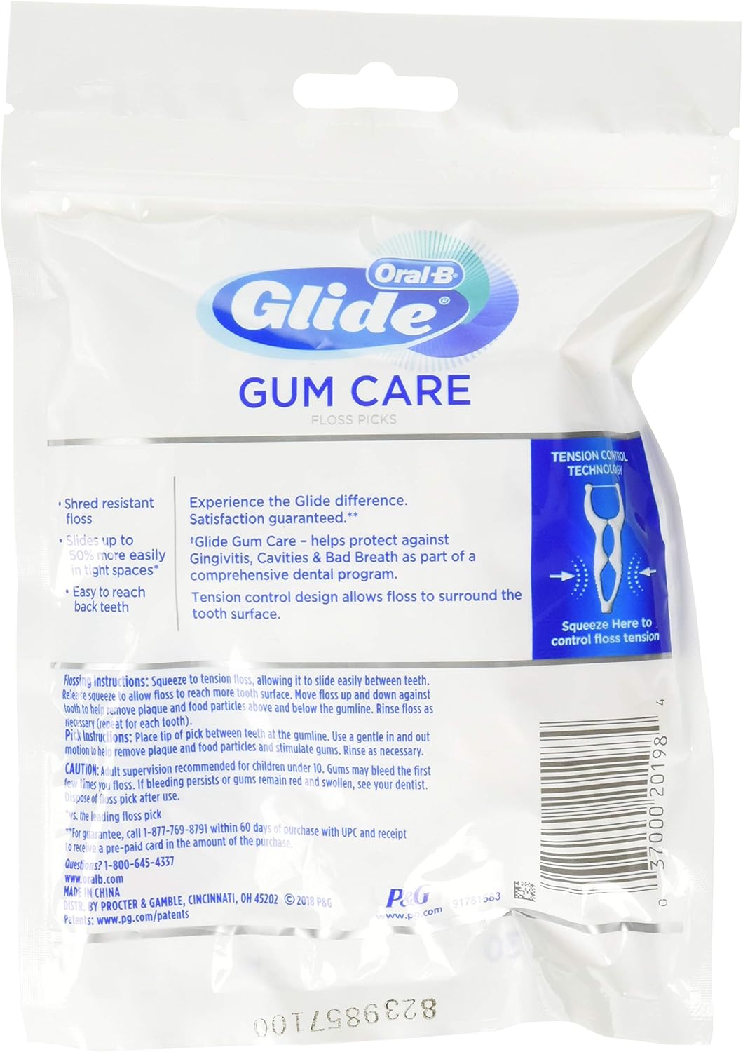 Glide Pro-Health Advanced Floss Picks 30 Ea (Pack of 2): Health & Personal Care